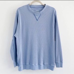 Aerie Waffle Crewneck Sweatshirt
